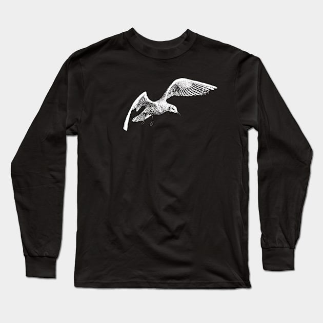 Seagull Long Sleeve T-Shirt by Guardi